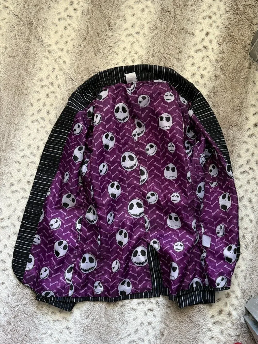 Disney Nightmare Before Christmas Spirit Halloween blazer large Jack Skellington